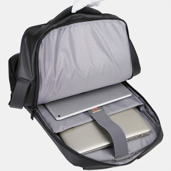 Men Large Capacity Multifunctional Loptop Backpack With USB Charging Port Men Large Capacity Multifunctional Loptop Backpack With USB Charging Port