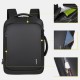 Men Large Capacity Multifunctional Loptop Backpack With USB Charging Port Men Large Capacity Multifunctional Loptop Backpack With USB Charging Port