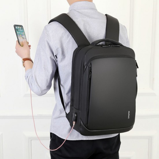 Men Large Capacity Multifunctional Loptop Backpack With USB Charging Port Men Large Capacity Multifunctional Loptop Backpack With USB Charging Port