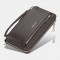 Baellerry Men Faux Leather Long Wallet Clutches Bag Phone Bag