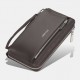 Baellerry Men Faux Leather Long Wallet Clutches Bag Phone Bag Baellerry Men Faux Leather Long Wallet Clutches Bag Phone Bag