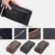 Baellerry Men Faux Leather Long Wallet Clutches Bag Phone Bag Baellerry Men Faux Leather Long Wallet Clutches Bag Phone Bag
