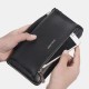 Baellerry Men Faux Leather Long Wallet Clutches Bag Phone Bag Baellerry Men Faux Leather Long Wallet Clutches Bag Phone Bag
