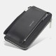 Baellerry Men Faux Leather Long Wallet Clutches Bag Phone Bag Baellerry Men Faux Leather Long Wallet Clutches Bag Phone Bag