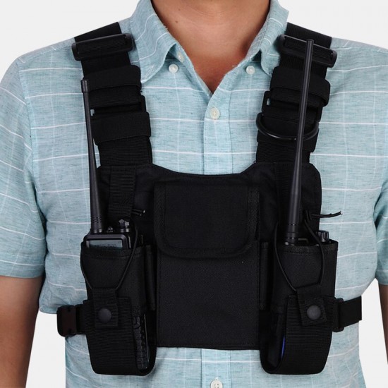 Men Fashion Hip-hop Tactical Bag Chest Bag Vest Bag Men Fashion Hip-hop Tactical Bag Chest Bag Vest Bag