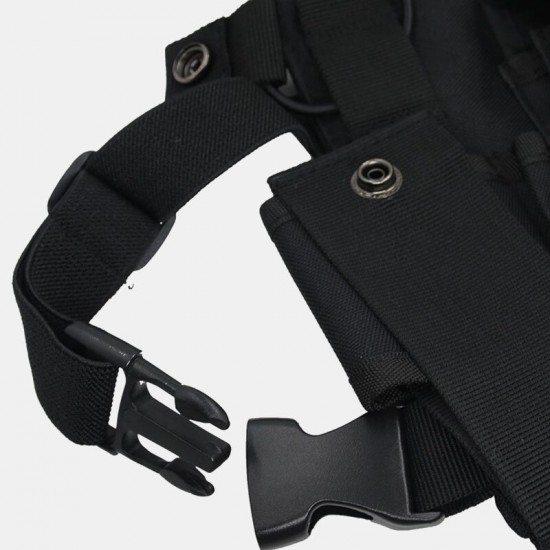 Men Fashion Hip-hop Tactical Bag Chest Bag Vest Bag Men Fashion Hip-hop Tactical Bag Chest Bag Vest Bag