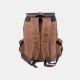 Men Vintage Canvas Leather Backpack Travel Bag Camping Bag Men Vintage Canvas Leather Backpack Travel Bag Camping Bag