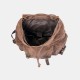 Men Vintage Canvas Leather Backpack Travel Bag Camping Bag Men Vintage Canvas Leather Backpack Travel Bag Camping Bag