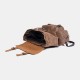 Men Vintage Canvas Leather Backpack Travel Bag Camping Bag Men Vintage Canvas Leather Backpack Travel Bag Camping Bag