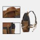 Men Retro Vintage Canvas Leather Backpack Sports Climbing Bag Travel Anti-theft Backpack Men Retro Vintage Canvas Leather Backpack Sports Climbing Bag Travel Anti-theft Backpack