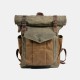 Men Vintage Canvas Travel Bag Waterproof Backpack Sport Climbing Bag Men Vintage Canvas Travel Bag Waterproof Backpack Sport Climbing Bag