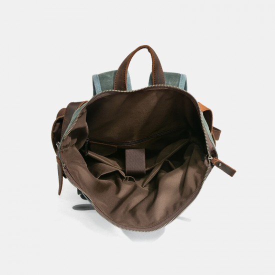 Men Vintage Canvas Travel Bag Waterproof Backpack Sport Climbing Bag Men Vintage Canvas Travel Bag Waterproof Backpack Sport Climbing Bag