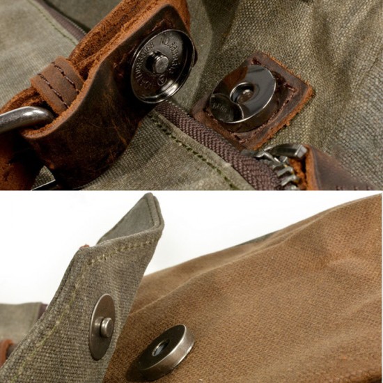 Men Vintage Canvas Travel Bag Waterproof Backpack Sport Climbing Bag Men Vintage Canvas Travel Bag Waterproof Backpack Sport Climbing Bag