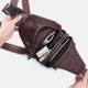 Men Genuine Leather New Vinatge Large Capacity Chest Bag Shoulder Bag Crossbody Bag Men Genuine Leather New Vinatge Large Capacity Chest Bag Shoulder Bag Crossbody Bag