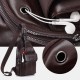 Men Genuine Leather New Vinatge Large Capacity Chest Bag Shoulder Bag Crossbody Bag Men Genuine Leather New Vinatge Large Capacity Chest Bag Shoulder Bag Crossbody Bag