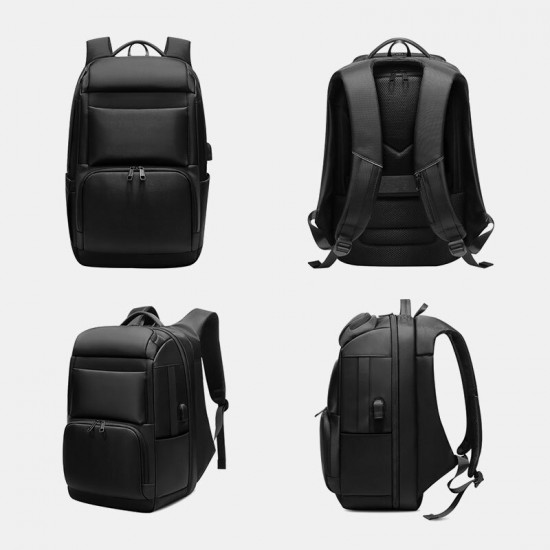 Men Multi-layer Space Large Capacity 17 Inch Labtop Business Work Bag With USB Charging Anti-theft Backpack Men Multi-layer Space Large Capacity 17 Inch Labtop Business Work Bag With USB Charging Anti-theft Backpack