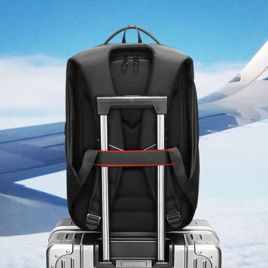 Men Multi-layer Space Large Capacity 17 Inch Labtop Business Work Bag With USB Charging Anti-theft Backpack Men Multi-layer Space Large Capacity 17 Inch Labtop Business Work Bag With USB Charging Anti-theft Backpack