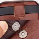 Men Genuine Leather Retro 7.5 Inch Phone Bag Cross Body Bag Waist Bag With Belt Loop Men Genuine Leather Retro 7.5 Inch Phone Bag Cross Body Bag Waist Bag With Belt Loop