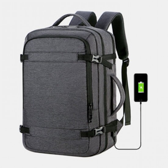 Men Polyester 15.6 Inch USB Charging Anti theft Business Laptop Bag Backpack Men Polyester 15.6 Inch USB Charging Anti theft Business Laptop Bag Backpack