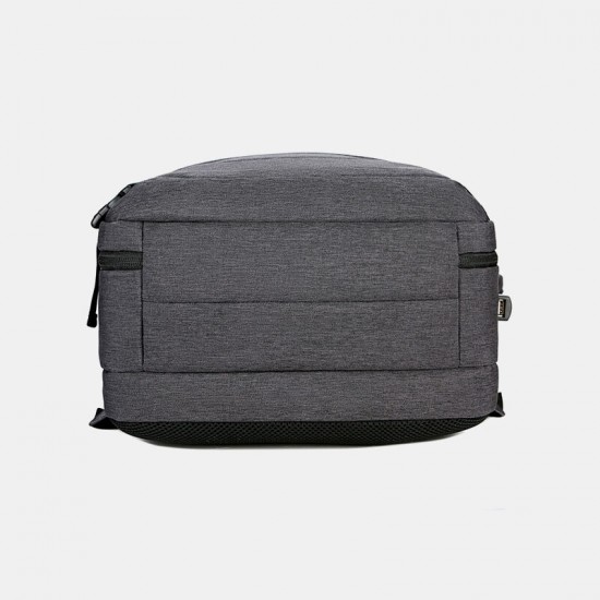 Men Polyester 15.6 Inch USB Charging Anti theft Business Laptop Bag Backpack Men Polyester 15.6 Inch USB Charging Anti theft Business Laptop Bag Backpack