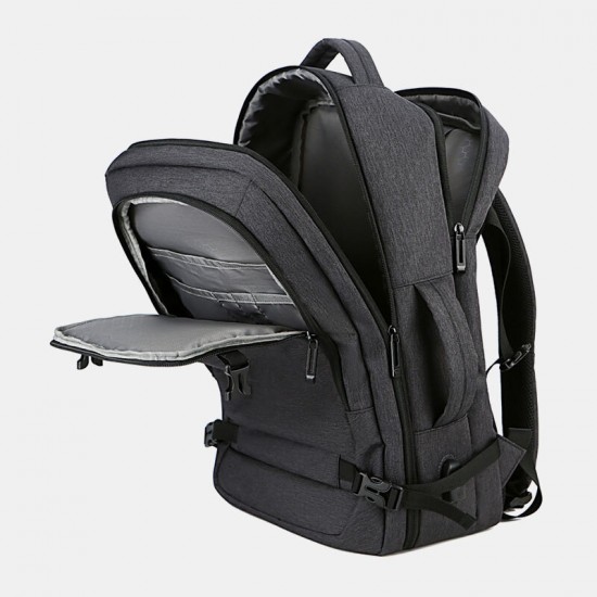 Men Polyester 15.6 Inch USB Charging Anti theft Business Laptop Bag Backpack Men Polyester 15.6 Inch USB Charging Anti theft Business Laptop Bag Backpack