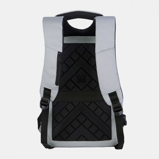 Men Polyester 15.6 Inch USB Charging Waterproof Business Laptop Bag Backpack Men Polyester 15.6 Inch USB Charging Waterproof Business Laptop Bag Backpack
