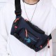 Men Waterproof Outdoor Headphone Plug Crossbody Bag Chest Bag Sling Bag Men Waterproof Outdoor Headphone Plug Crossbody Bag Chest Bag Sling Bag