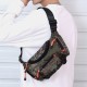 Men Waterproof Outdoor Headphone Plug Crossbody Bag Chest Bag Sling Bag Men Waterproof Outdoor Headphone Plug Crossbody Bag Chest Bag Sling Bag