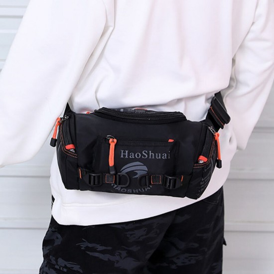 Men Waterproof Outdoor Headphone Plug Crossbody Bag Chest Bag Sling Bag Men Waterproof Outdoor Headphone Plug Crossbody Bag Chest Bag Sling Bag