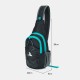 Men Waterproof Polyester Outdoor Easy Carry Travel Casual Chest Bag Shoulder Bag Men Waterproof Polyester Outdoor Easy Carry Travel Casual Chest Bag Shoulder Bag