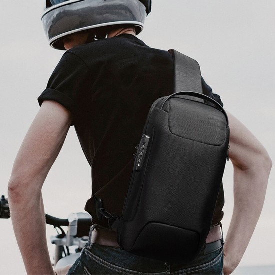 Men Oxford USB Charging Multi-Layers Waterproof Outdoor Crossbody Bag Chest Bag Sling Bag Men Oxford USB Charging Multi-Layers Waterproof Outdoor Crossbody Bag Chest Bag Sling Bag