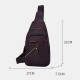 Men Genuine Leather Multi-Layers Light Weight Crossbody Bag Chest Bag Sling Bag Men Genuine Leather Multi-Layers Light Weight Crossbody Bag Chest Bag Sling Bag