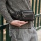 Men Genuine Leather Multi-pocket Large-capacity Multifunctional Crossbody Bag Chest Bag Sling Bag Men Genuine Leather Multi-pocket Large-capacity Multifunctional Crossbody Bag Chest Bag Sling Bag