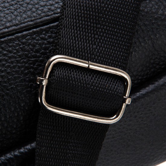 Men Genuine Leather Multi-pocket Large-capacity Multifunctional Crossbody Bag Chest Bag Sling Bag Men Genuine Leather Multi-pocket Large-capacity Multifunctional Crossbody Bag Chest Bag Sling Bag