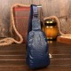 Men Alligator Genuine Leather Anti-theft Multifunctional Crossbody Bag Chest Bag Sling Bag Men Alligator Genuine Leather Anti-theft Multifunctional Crossbody Bag Chest Bag Sling Bag