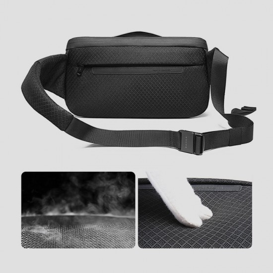Men Multi-carry Sport Casual Business Solid Color Shoulder Bag Chest Bag Men Multi-carry Sport Casual Business Solid Color Shoulder Bag Chest Bag