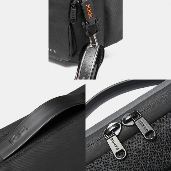 Men Multi-carry Sport Casual Business Solid Color Shoulder Bag Chest Bag Men Multi-carry Sport Casual Business Solid Color Shoulder Bag Chest Bag