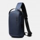Men Oxford Cloth Multi-carry Casual Solid Color Business Shoulder Bag Chest Bag With USB Charging Men Oxford Cloth Multi-carry Casual Solid Color Business Shoulder Bag Chest Bag With USB Charging