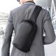 Men Oxford Cloth Multi-carry Casual Solid Color Business Shoulder Bag Chest Bag With USB Charging Men Oxford Cloth Multi-carry Casual Solid Color Business Shoulder Bag Chest Bag With USB Charging