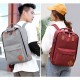 Men 3PCS USB Charging Earphone Hole 15.6 Inch Laptop Bag Multifunction Backpack Men 3PCS USB Charging Earphone Hole 15.6 Inch Laptop Bag Multifunction Backpack