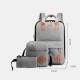 Men 3PCS USB Charging Earphone Hole 15.6 Inch Laptop Bag Multifunction Backpack Men 3PCS USB Charging Earphone Hole 15.6 Inch Laptop Bag Multifunction Backpack