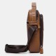 Bullcaptain Men Genuine Leather Multi-pocket Casual Crossbody Bag Shoulder Bag Bullcaptain Men Genuine Leather Multi-pocket Casual Crossbody Bag Shoulder Bag