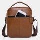 Bullcaptain Men Genuine Leather Multi-pocket Casual Crossbody Bag Shoulder Bag Bullcaptain Men Genuine Leather Multi-pocket Casual Crossbody Bag Shoulder Bag