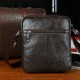 Bullcaptain Men Genuine Leather Multifunction Anti-theft Vintage Crossbody Bag Shoulder Bag Bullcaptain Men Genuine Leather Multifunction Anti-theft Vintage Crossbody Bag Shoulder Bag
