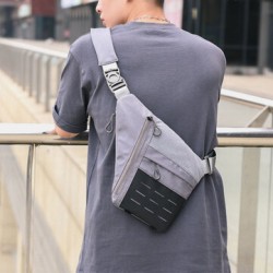 Men Sport Multi-pockets Anti-theft Crossbody Bag Chest Bag Sling Bag