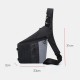 Men Sport Multi-pockets Anti-theft Crossbody Bag Chest Bag Sling Bag Men Sport Multi-pockets Anti-theft Crossbody Bag Chest Bag Sling Bag