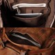 Men PU Leather Vintage Business Style Solid Color Multi-pocket 15 Inch Laptop Bag Travel Bag Backpack Men PU Leather Vintage Business Style Solid Color Multi-pocket 15 Inch Laptop Bag Travel Bag Backpack