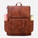 Men Vintage Multi-pocket Anti-theft 15.6 Inch Laptop Backpack Men Vintage Multi-pocket Anti-theft 15.6 Inch Laptop Backpack