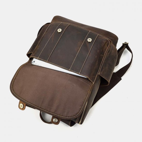 Men Vintage Multi-pocket Anti-theft 15.6 Inch Laptop Backpack Men Vintage Multi-pocket Anti-theft 15.6 Inch Laptop Backpack