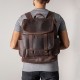 Men Vintage Multi-pocket Anti-theft 15.6 Inch Laptop Backpack Men Vintage Multi-pocket Anti-theft 15.6 Inch Laptop Backpack